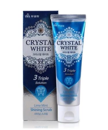 MUKUNGHWA Crystal White toothpaste aroma lime and mint 110g