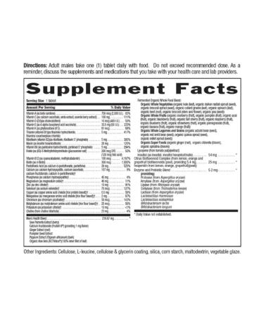 Country Life Multivitamins and multiminerals for men 60 tablets - Buy Online on GoSupps.com