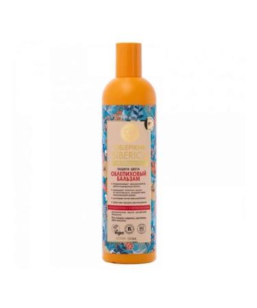 Natura Siberica Hair balm dyed color protection 400ml - Buy Online on GoSupps.com