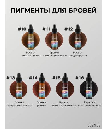 ALENA COSMOS Pigments for permanent makeup lips tattoo watermelon - Buy Online on GoSupps.com