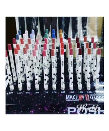 POSH Powder lipstick L04 lip pink nude - Buy Online on GoSupps.com