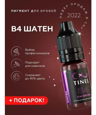 TOO Tinel KZ Eyebrow pigments for permanent makeup B4-10ML