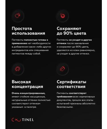 TOO Tinel KZ Eyebrow pigments for permanent makeup B5-10ML - Buy Online on GoSupps.com