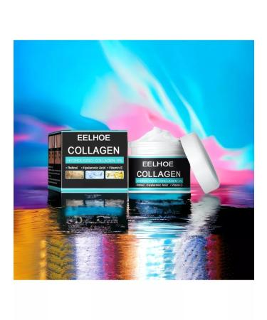 eelhoe Cream against wrinkles with collagen and vitamin E - Buy Online on GoSupps.com