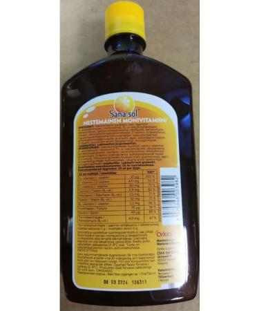 Sana-Sol MoniVitamiini multivitamin complex 500 ml - Buy Online on GoSupps.com