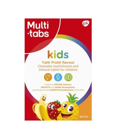 Multivitamins multi-Tabs mini tutti fruitti 90 pcs