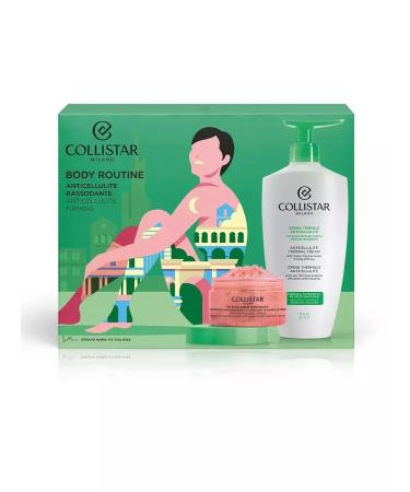 Collistar Milano set for Body Scrub + Cream 400 + 150 ml