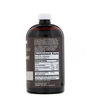 Nature's Way Chlorofresh 473.2 ml - liquid chlorophyll - Buy Online on GoSupps.com