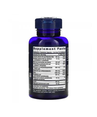 Life extension Bioactive B-complex 60 vegetarian capsules - Buy Online on GoSupps.com