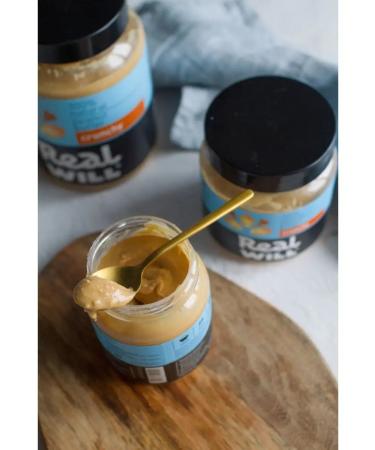 Real Will Arachis paste Crushing with pieces of peanuts 2 to 1 kg - Buy Online on GoSupps.com