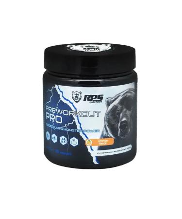 RPS Nutrition Pre-Workout Pro 200 g orange pre-training complex - Buy Online on GoSupps.com