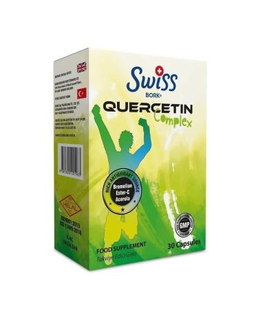 Swiss bork Complex with querecetin 30 capsules T rkiye. Quercetin Complex