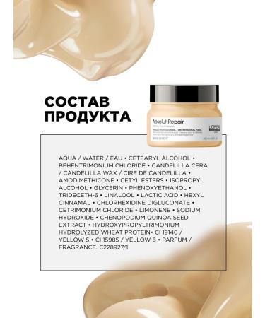 L'Oreal Professionnel Absolut Repair Mask to restore damaged hair - Buy Online on GoSupps.com