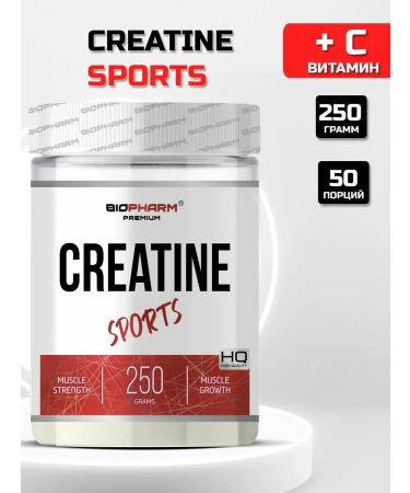 BioPharm Creatine Sports Creatine Sports Powder Monohydrate 250 g