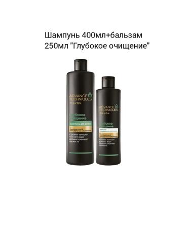 AVON Set of shampoo and balm deep hair cleansing - Buy Online on GoSupps.com