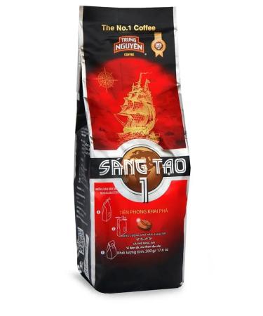 TRUNG NGUYEN Coffee ground Vietnamese creativity No. 1 (Sang TAO No. 1) 500 grams - Buy Online on GoSupps.com
