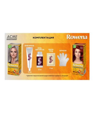 Rowena tone 9.0 Persistent hair cream for hair blond 2pcs - Buy Online on GoSupps.com