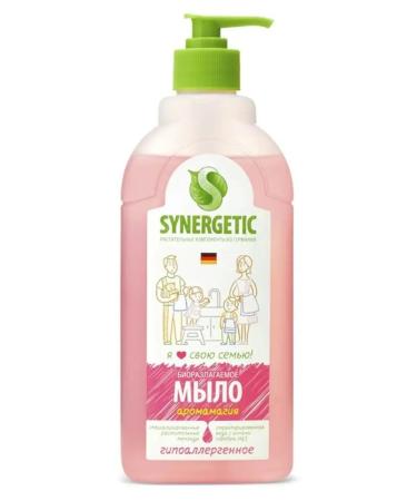 SYNERGETIC Liquid soap for hands and body 0.5 l