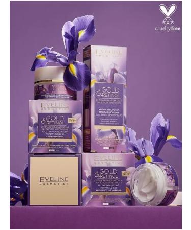 EVELINE Cream regenerating nutrient 40+ Gold & Retinol 50 ml - Buy Online on GoSupps.com