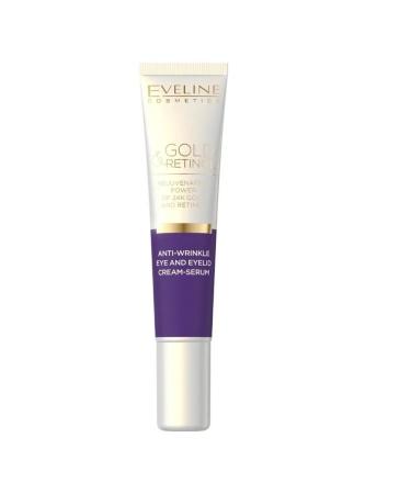 EVELINE Eye cream for eyes from wrinkles Gold & Retinol 20 ml - Buy Online on GoSupps.com