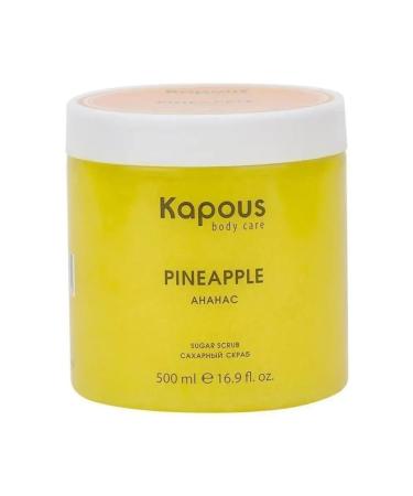 Kapous Sugar scrub for the skin of hands legs body pineappa 500 ml - Buy Online on GoSupps.com