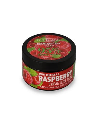 Smile Salt scrub for the body Delicare Organic Secret "Raspberry and Me - Buy Online on GoSupps.com