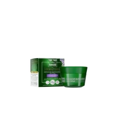 Clean line Night Cream Circuishes 55+ 1pc*45 ml - Buy Online on GoSupps.com