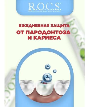 ROCS toothpaste whitening without fluorine 5 pcs - Buy Online on GoSupps.com