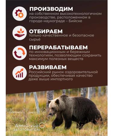 Altai procurement officer Bear bile tincture extract 100 ml - Buy Online on GoSupps.com