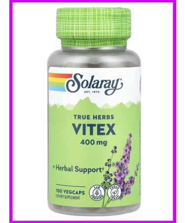 Solaray Vitex sacred 400 mg 100 capsules