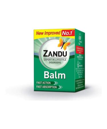 BALM (BALM) Balm Ointment from colds and pain Zandu 10gr - Buy Online on GoSupps.com