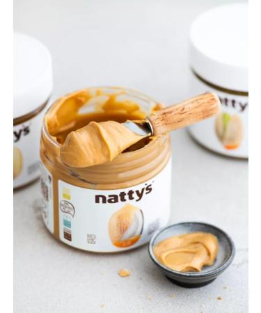 Nattys Arachis paste without sugar with coconut 325 g - Buy Online on GoSupps.com