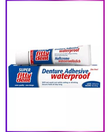 FITTYDENT Cream for fixing dentures 40 g - Buy Online on GoSupps.com