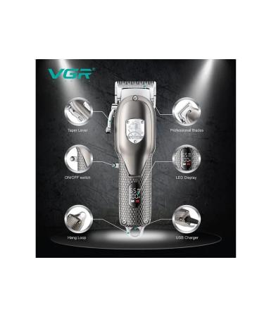 VGR Professional hair machine with nozzles and display - Buy Online on GoSupps.com