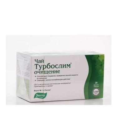Evalar turboslim tea cleansing 20 filter packages - Buy Online on GoSupps.com