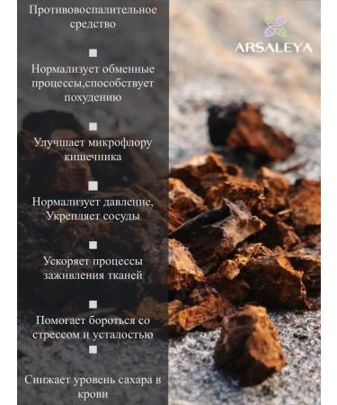 ARSALEYA Birch chaga - Buy Online on GoSupps.com