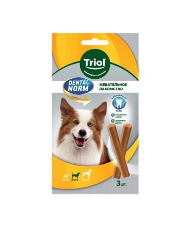 Triol Medium -sized dog treats "Chewing sticks" 3UP - Buy Online on GoSupps.com