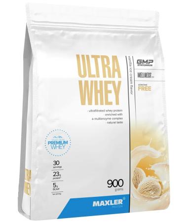 maxler Serum protein ultra Whey 900 g vanilla ice cream - Buy Online on GoSupps.com