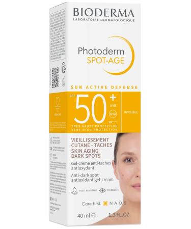 Bioderma Biooderma Gel-Cream Photoderm Spot Age SPF50+ 40 ML - Buy Online on GoSupps.com