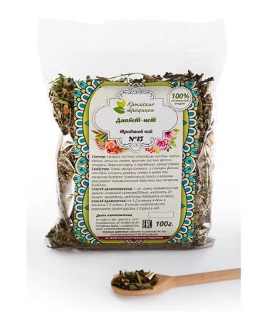 Tea traditions of Crimea Herbal collection No. 13 Diabetes-no 100 g