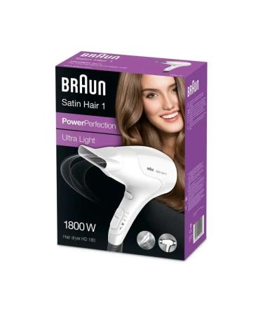 Braun Electric hairdryer HD 180E - Buy Online on GoSupps.com