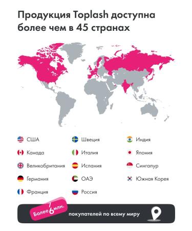 Toplash Eyelaw and eyebrows growth of 1.5 ml - Buy Online on GoSupps.com