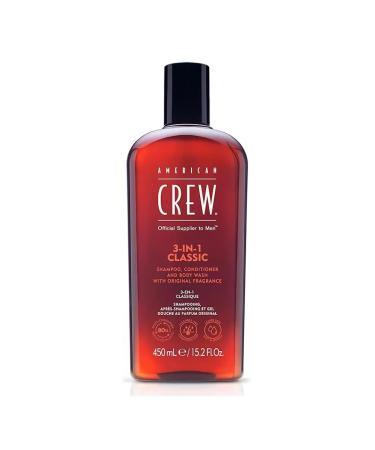 American Crew Classic 3-In-1 shampoo air conditioning and body gel 450ml