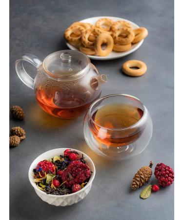 THEATASTY Black tea leaf tesemen with berries 200 g - Buy Online on GoSupps.com