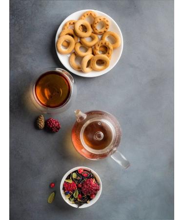 THEATASTY Black tea leaf tesemen with berries 200 g - Buy Online on GoSupps.com