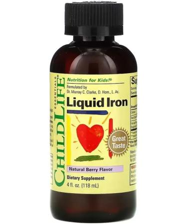 ChildLife Iron HEALAT for children in liquid form - Buy Online on GoSupps.com