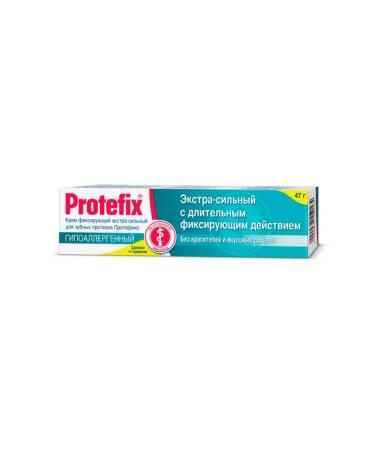 Prosthesis cream Extra-horsepower hypoallergenic Protefix - Buy Online on GoSupps.com