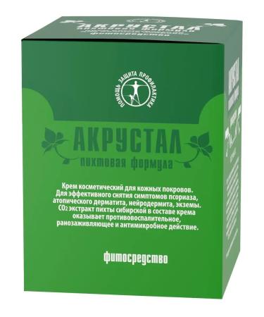 Acrustal Cream ointment from psoriasis of eczema dermatitis fir formula 65ml - Buy Online on GoSupps.com