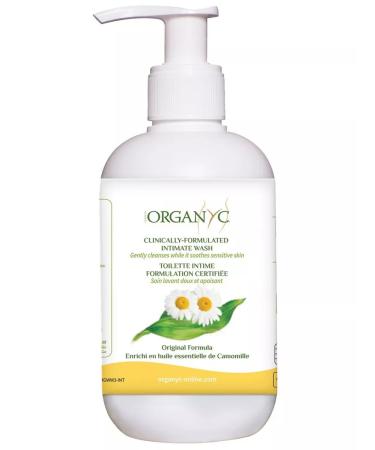ORGANYC Organic gel for intimate hygiene hypoallergenic 250 ml - Buy Online on GoSupps.com
