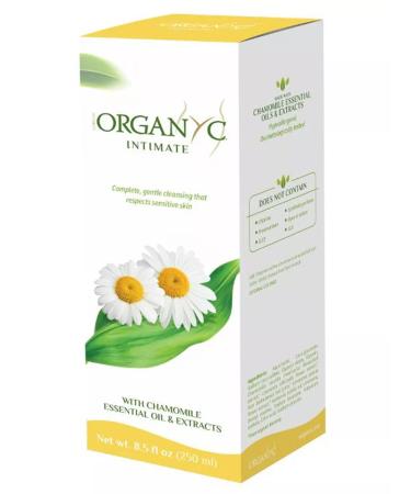 ORGANYC Organic gel for intimate hygiene hypoallergenic 250 ml - Buy Online on GoSupps.com